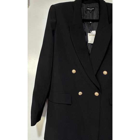 Generation Love Max Crepe Blazer Blazer Size XL NWT Gold Button Details Chic - Picture 4 of 15